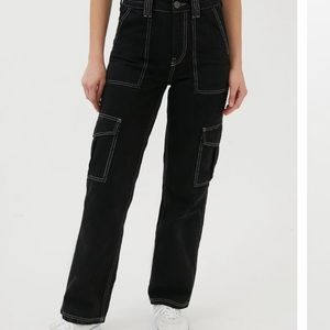 BDG high-waisted cargo/skate jean